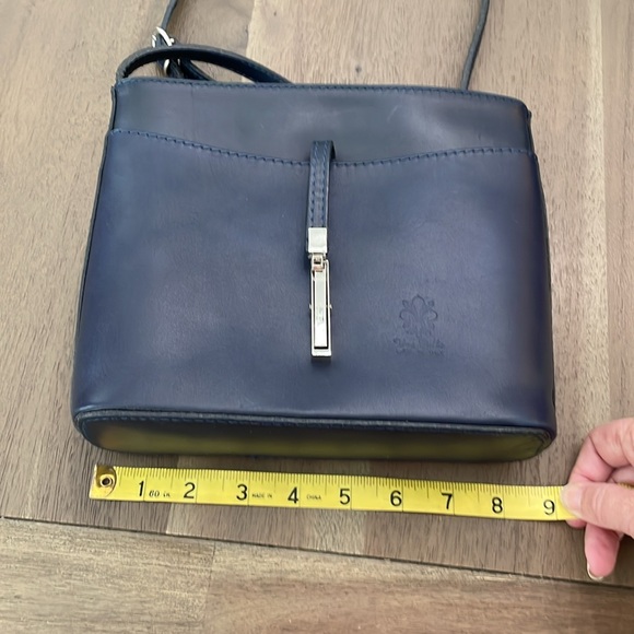 Set of 2 Blue Vera Pelle Handbags - Picture 15 of 17